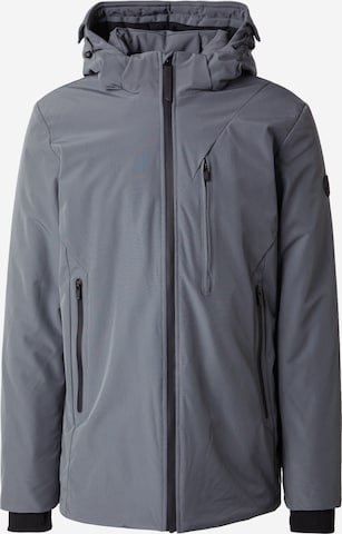 Cars Jeans Зимняя куртка 'HARWICK' в Серый: спереди