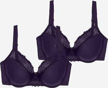 Soutien-gorge ' Ladyform Soft ' TRIUMPH en violet : devant