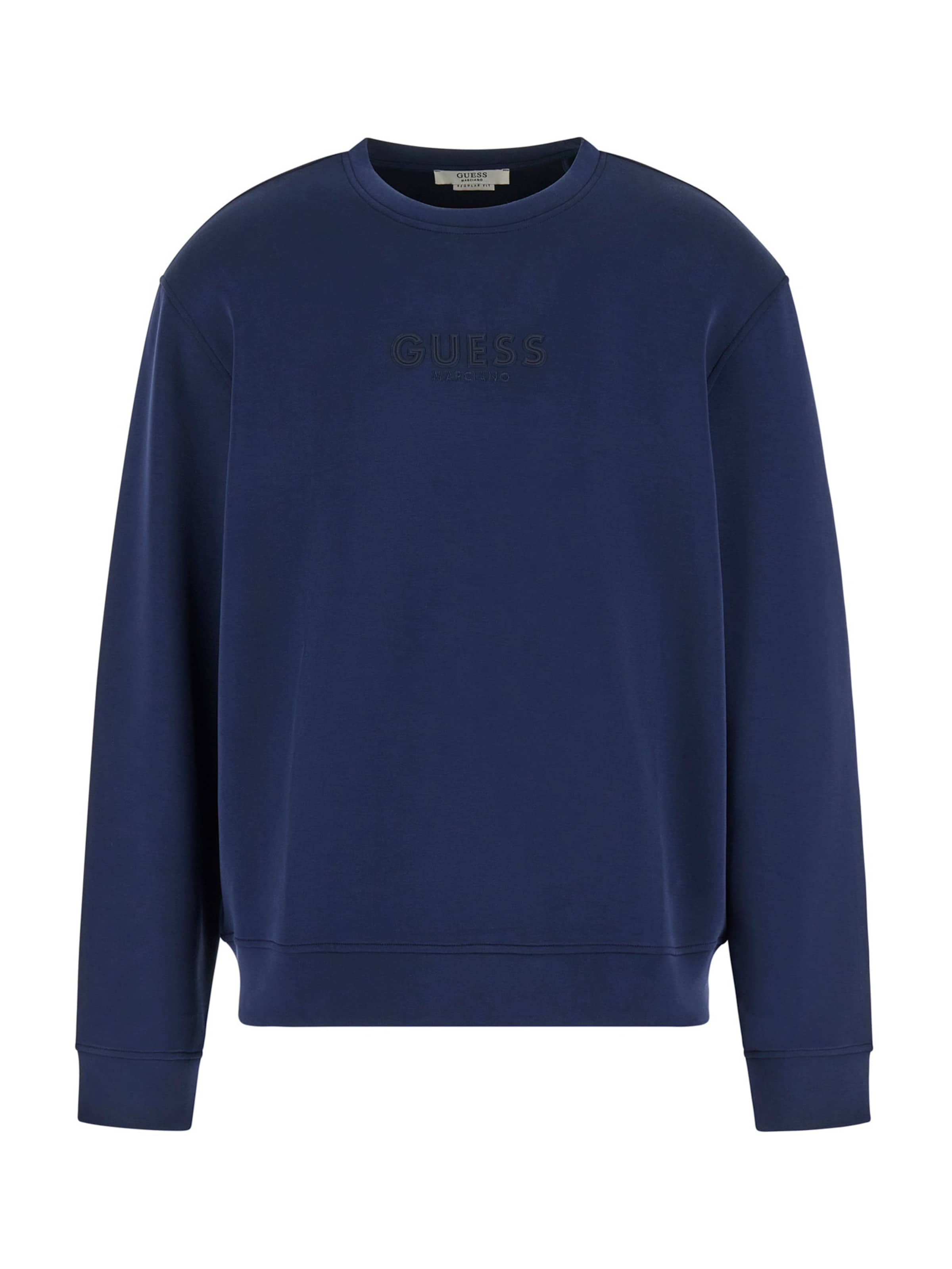 Felpa di GUESS in blu: frontale