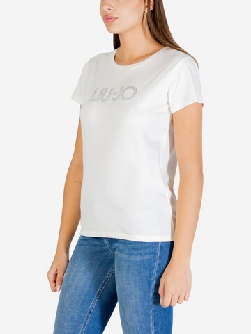 Top 'ECS MODA TA6056 JS923' di Liu Jo in bianco