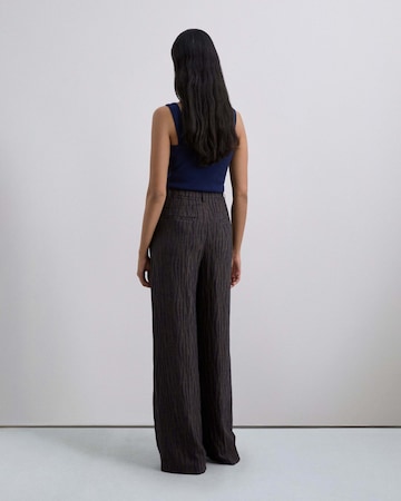 Scalpers Zvonové kalhoty Kalhoty 'Obom' – hnědá