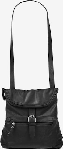 forty° Rucksack in Schwarz: Vorderseite