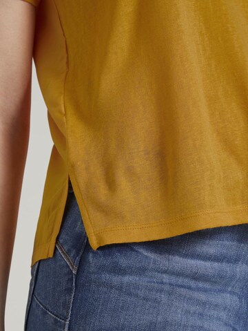 T-shirt TOM TAILOR DENIM en jaune