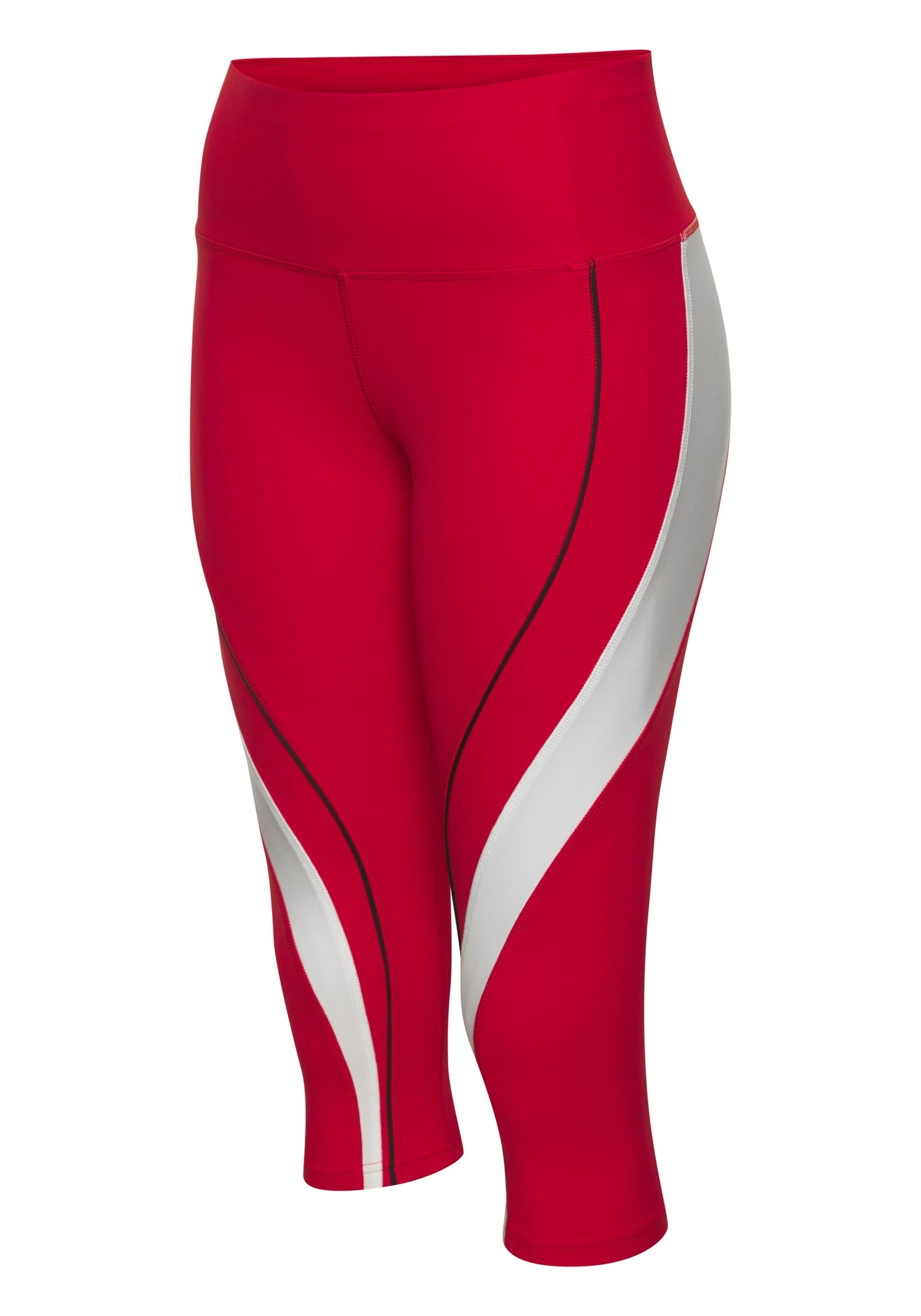 LASCANA ACTIVE Skinny Leggingsit värissä punainen
