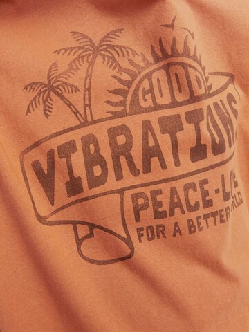 T-Shirt 'JPRBLUHIPPY' JACK & JONES en orange