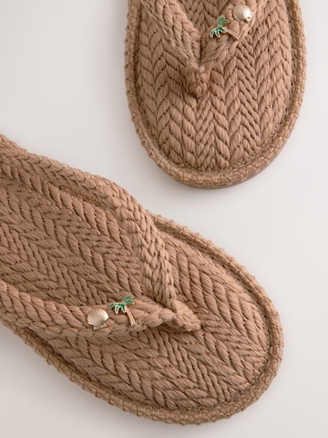 Next Teenslipper in Beige