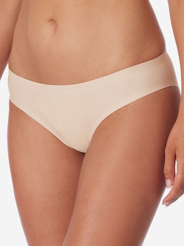 Slip ' Invisible Cotton ' SCHIESSER en beige : devant