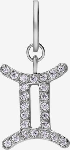 Lucardi Anhänger 'Statement' in Silber: Vorderseite