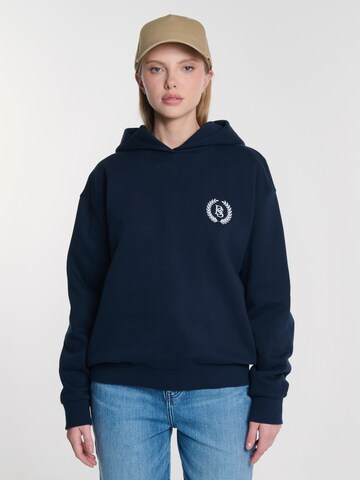 BIG STAR Sweatshirt 'Sporta' in Blauw: voorkant