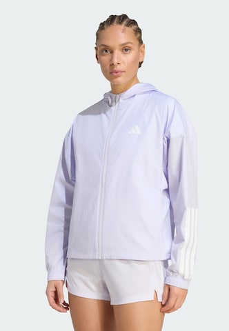 Veste de sport 'Hyperglam' ADIDAS PERFORMANCE en violet : devant