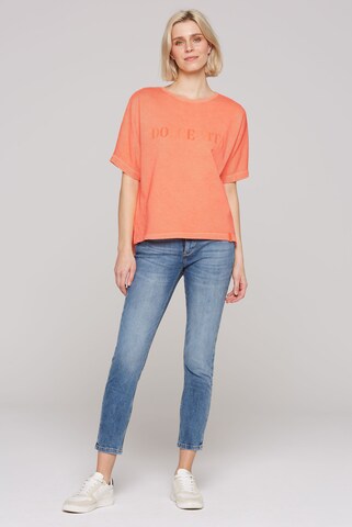 Soccx - Sweatshirt em laranja