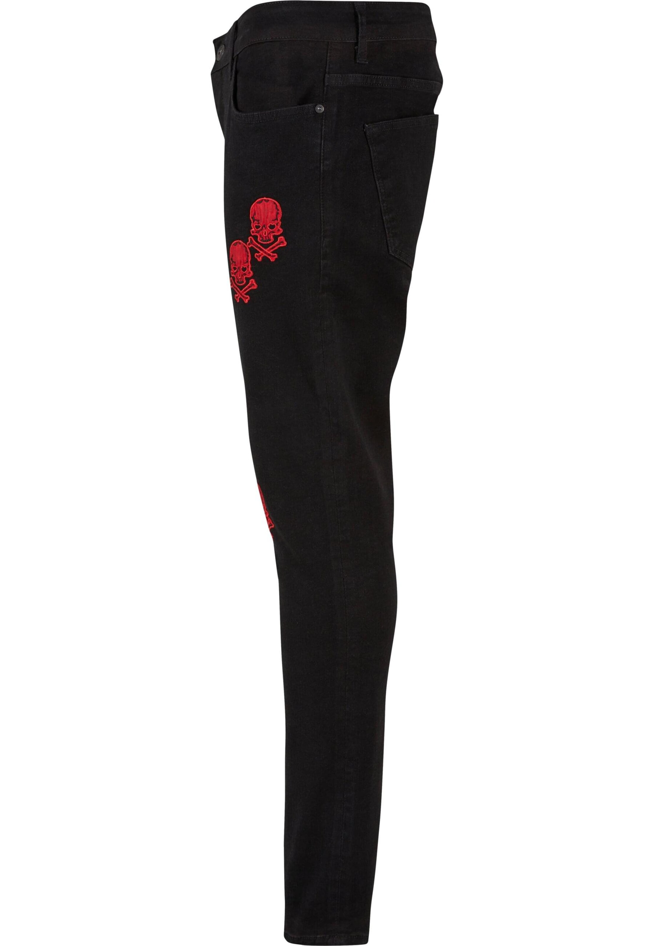 2Y Premium Skinny Jeans in Schwarz