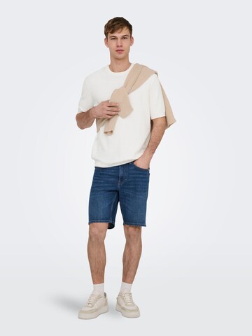 Only & Sons Bluser & t-shirts 'ONSSIKA' i hvid