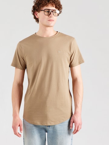 ABOUT YOU - Camiseta 'Dorian' en marrón: frente