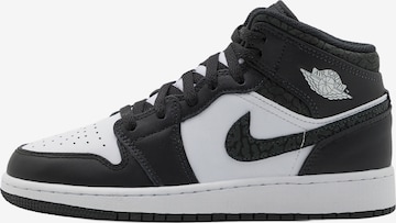 Sneaker 'Air Jordan 1' de la Jordan pe negru: față