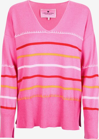 LIEBLINGSSTÜCK Sweater in Pink: front