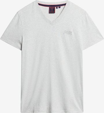 T-Shirt Superdry en gris : devant