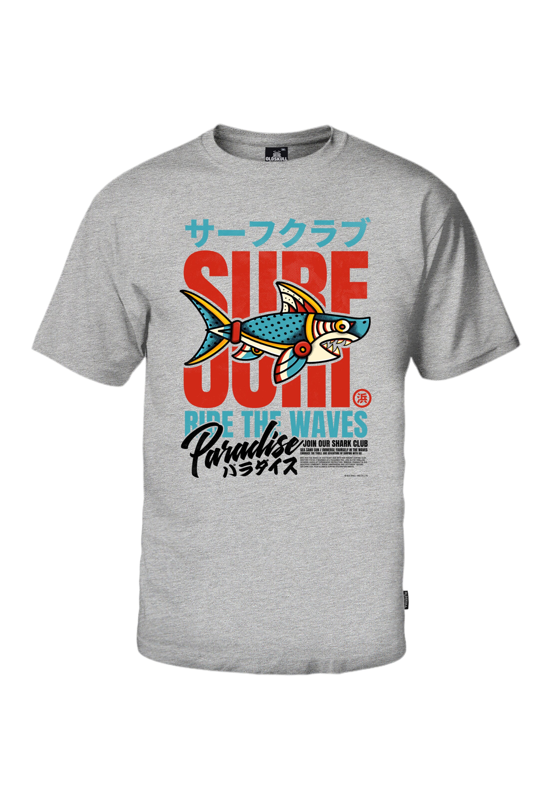 Oldskull Shirt in Grey: front