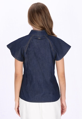 Chemisier DreiMaster Vintage en bleu