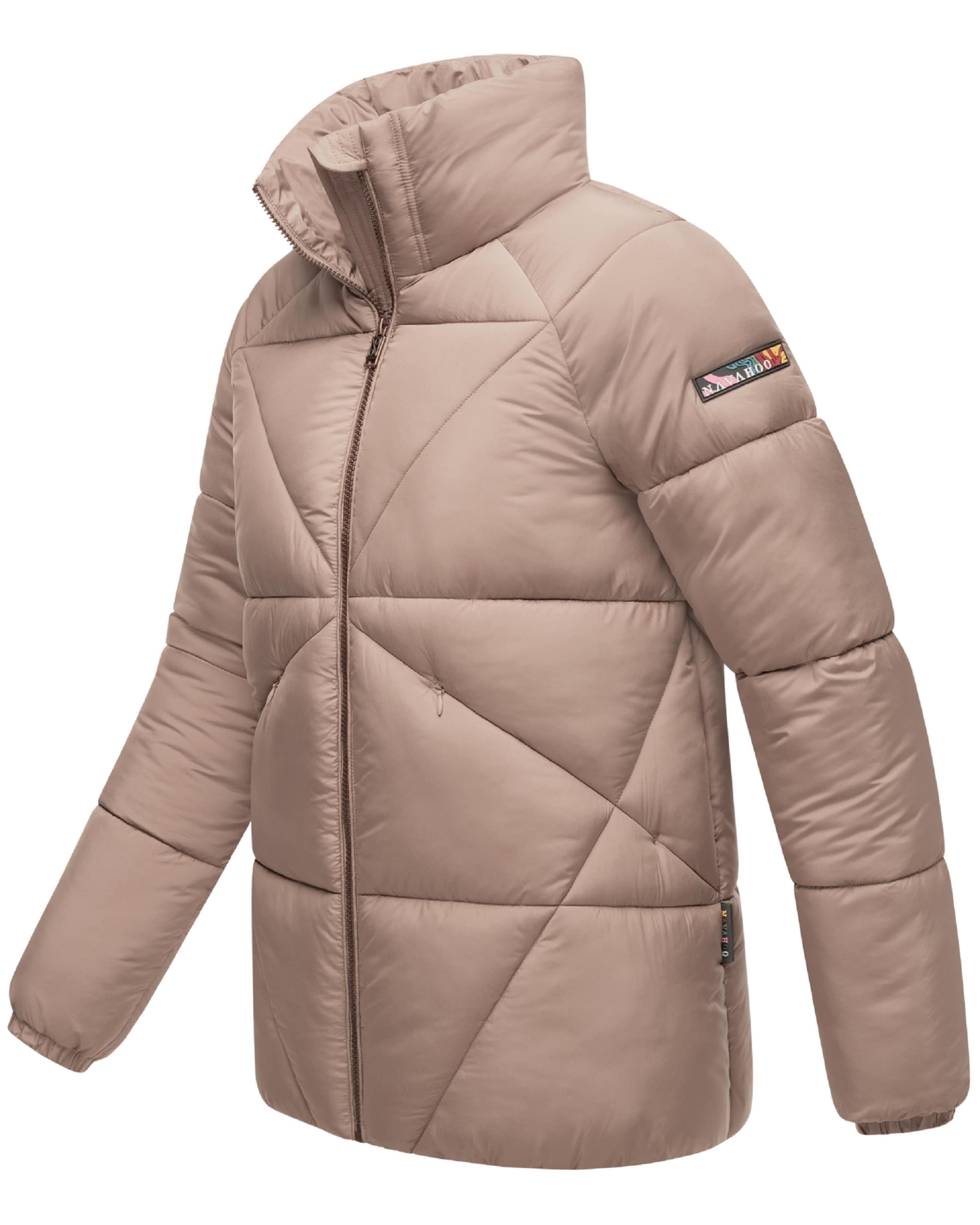 NAVAHOO Zimná bunda 'Schokolinaa' - Béžová