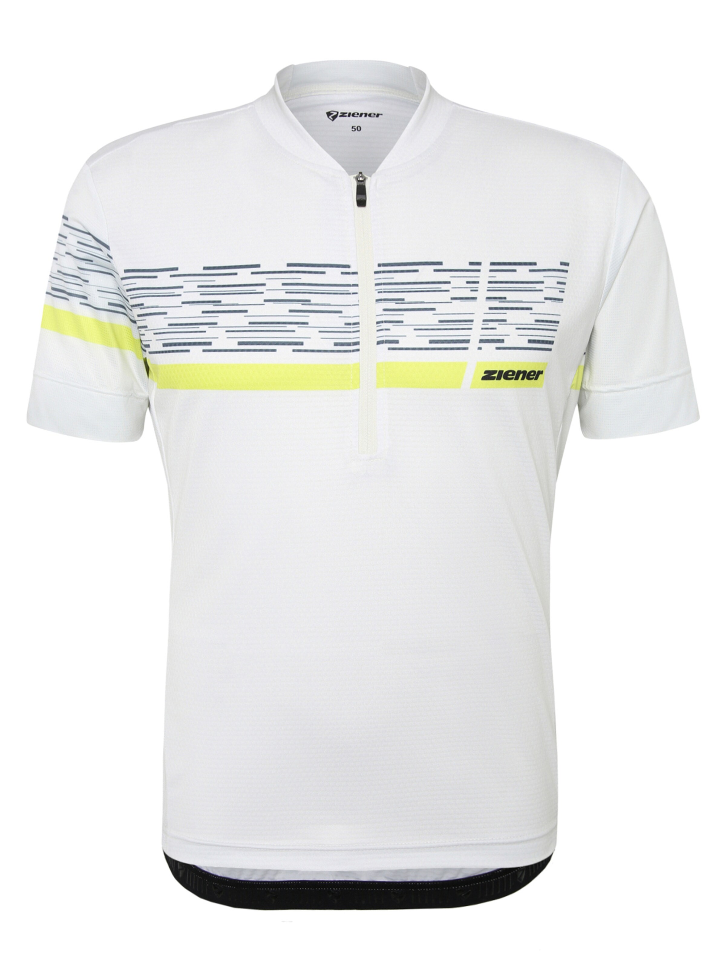 ZIENER Performance Shirt 'NEMIC-Z ' in Yellow / natural white, Item view