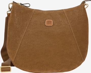 Bric's Crossbody Bag 'Life' in Brown: front