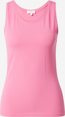 s.Oliver Top in Roze: voorkant