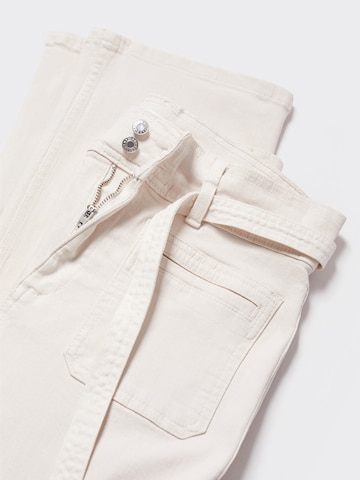 MANGO Regular Jeans 'Sasha' in Beige