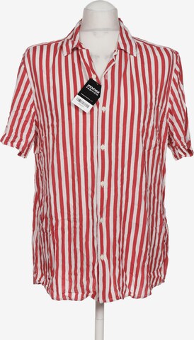Only & Sons Button Up Shirt in XL in Red: front