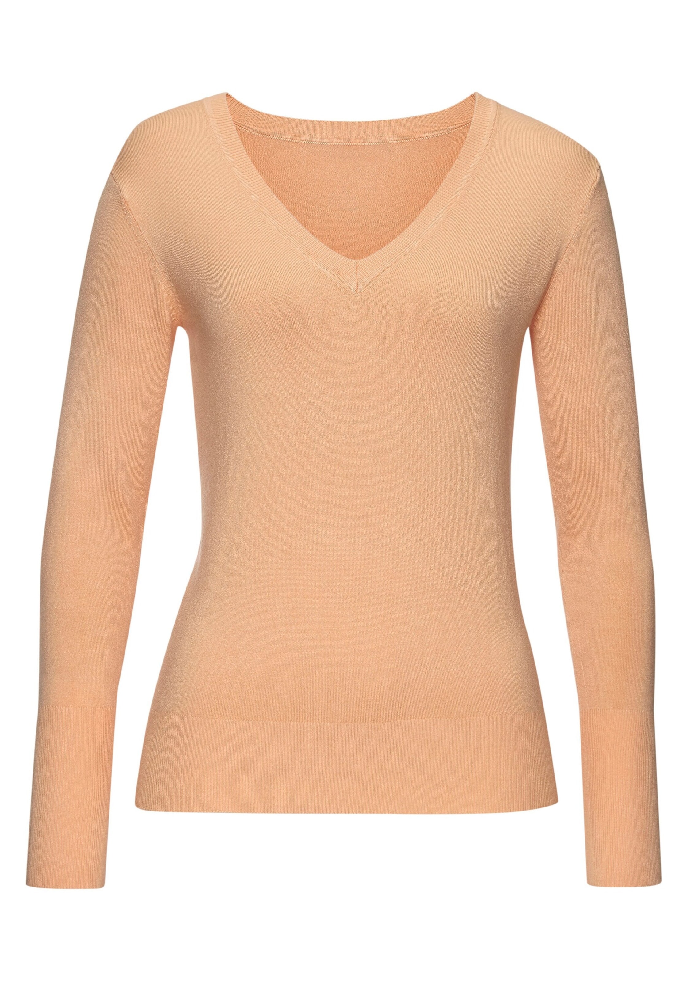 VIVANCE Pulóver - narancs: elől