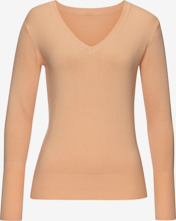 Pull-over VIVANCE en orange : devant