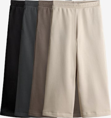 smėlio The Set Plačios klešnės Kelnės: priekis