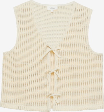 s.Oliver Weste in Beige: Vorderseite