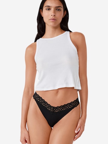 ETAM String 'Wich' in Schwarz