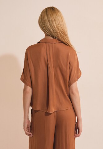 Camicia da notte 'Cheeta' di ETAM in marrone