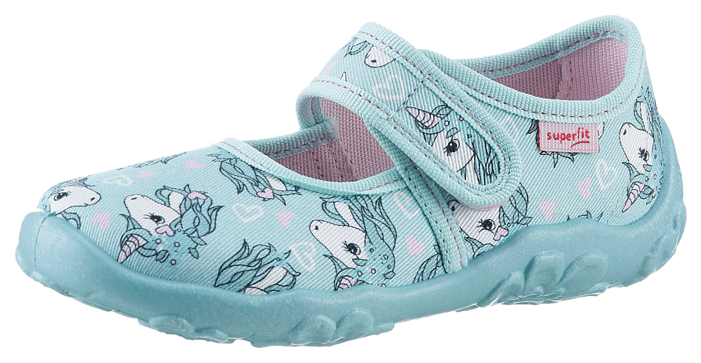 SUPERFIT Slippers 'Bonny' in Blue: front