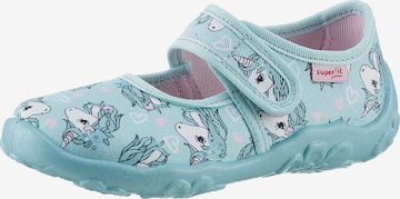 SUPERFIT Hausschuh 'Bonny' in Blau: Vorderseite
