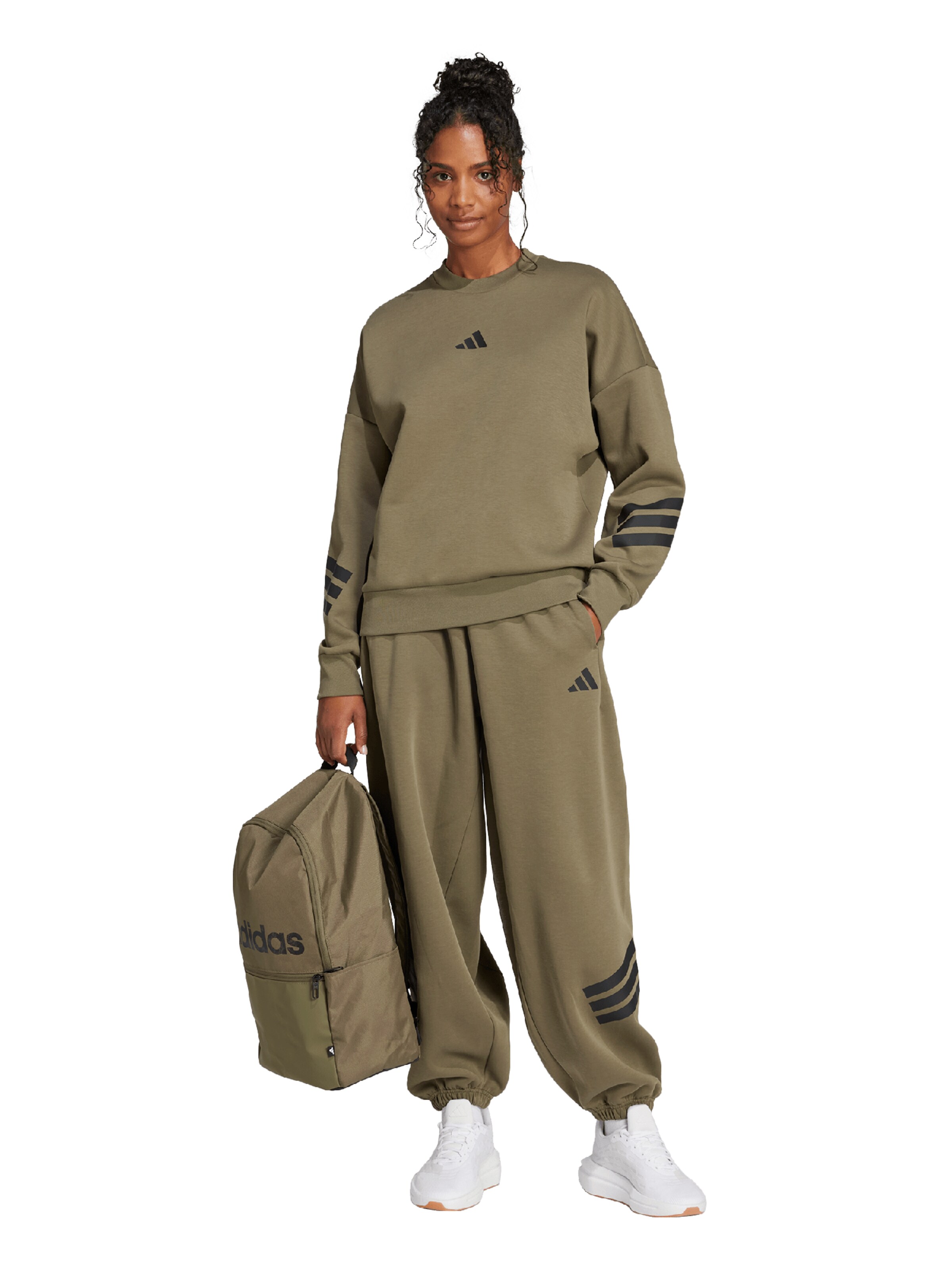 ADIDAS SPORTSWEARTapered Sportske hlače 'Future Icons' - zelena boja