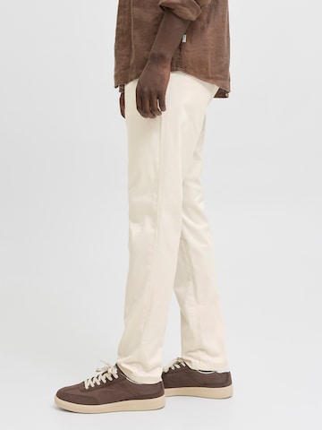 JACK & JONES Slimfit Chino nadrág 'JJIMARCO JJBOWIE' - fehér