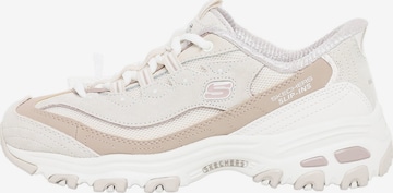 Slip on 'D LITES-VINTAGE HAZE' SKECHERS en blanc : devant