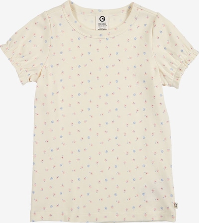 Müsli T-Shirt in 98 in creme / helllila / dunkellila / hellpink, Produktansicht
