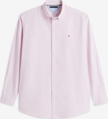 Tommy Hilfiger Big & TallRegular Fit Košulja 'HERITAGE' - crvena boja: prednji dio