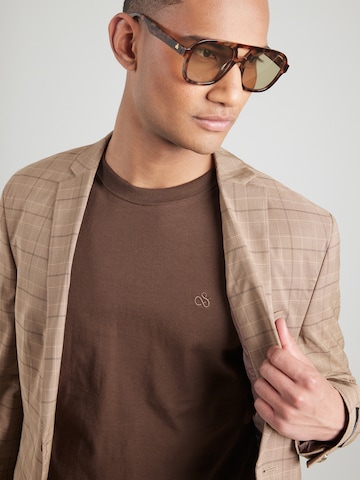 SCOTCH & SODA Shirt 'Seasonal Core' in Brown