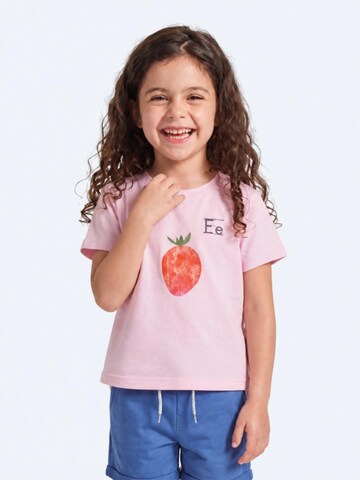 T-Shirt 'Erdbeere' MelaDi en rose