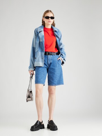 SELECTED FEMME Shirt 'My Essential' in Rood