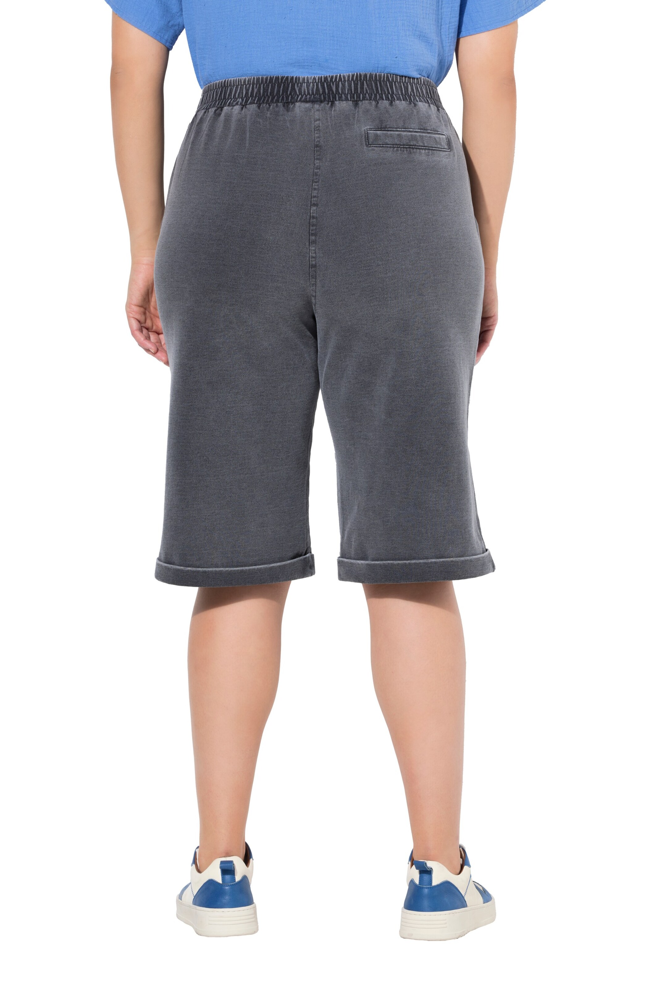 Ulla Popken Regular Broek in Grijs