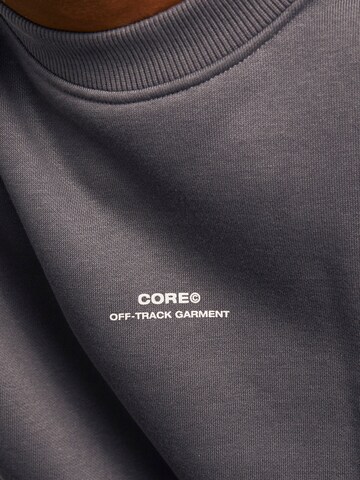 JACK & JONES Sweatshirt 'JCOTERRAIN' in Grau