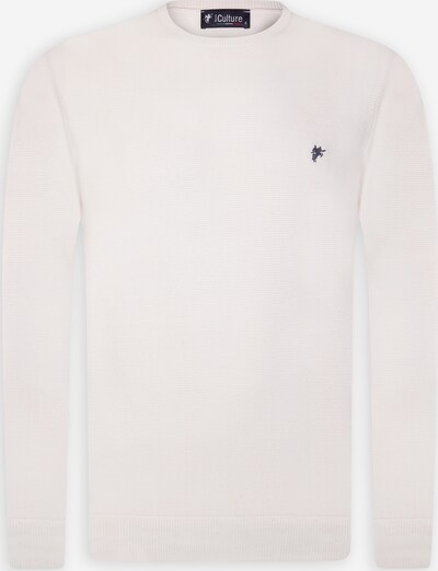 DENIM CULTURE Sweater 'GIANLUCA' in Ecru / Grey, Item view