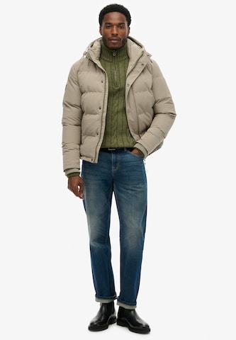 Superdry Tussenjas in Beige