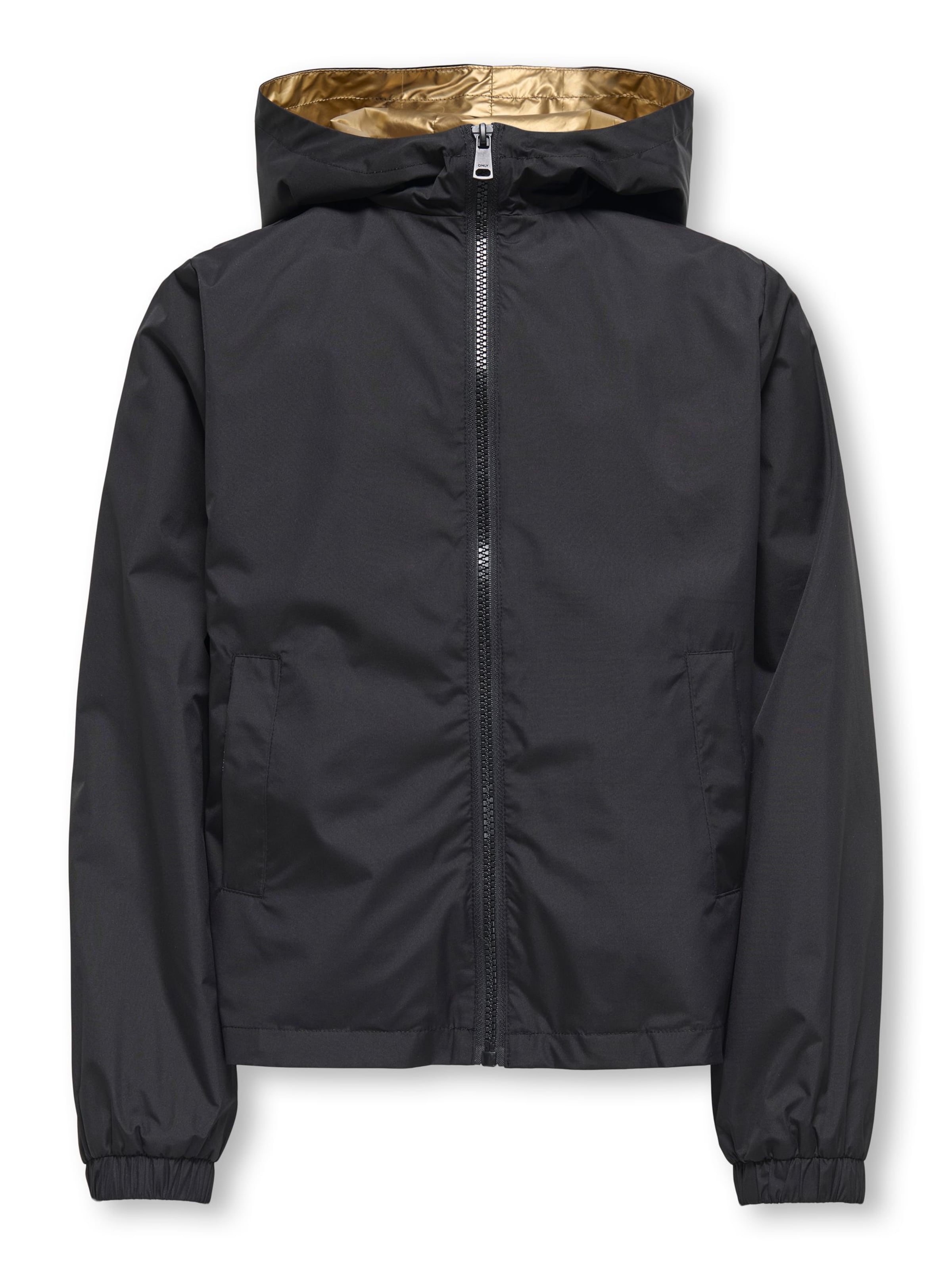 ONLY GIRLS Overgangsjakke 'KOGFry' i sort: forside